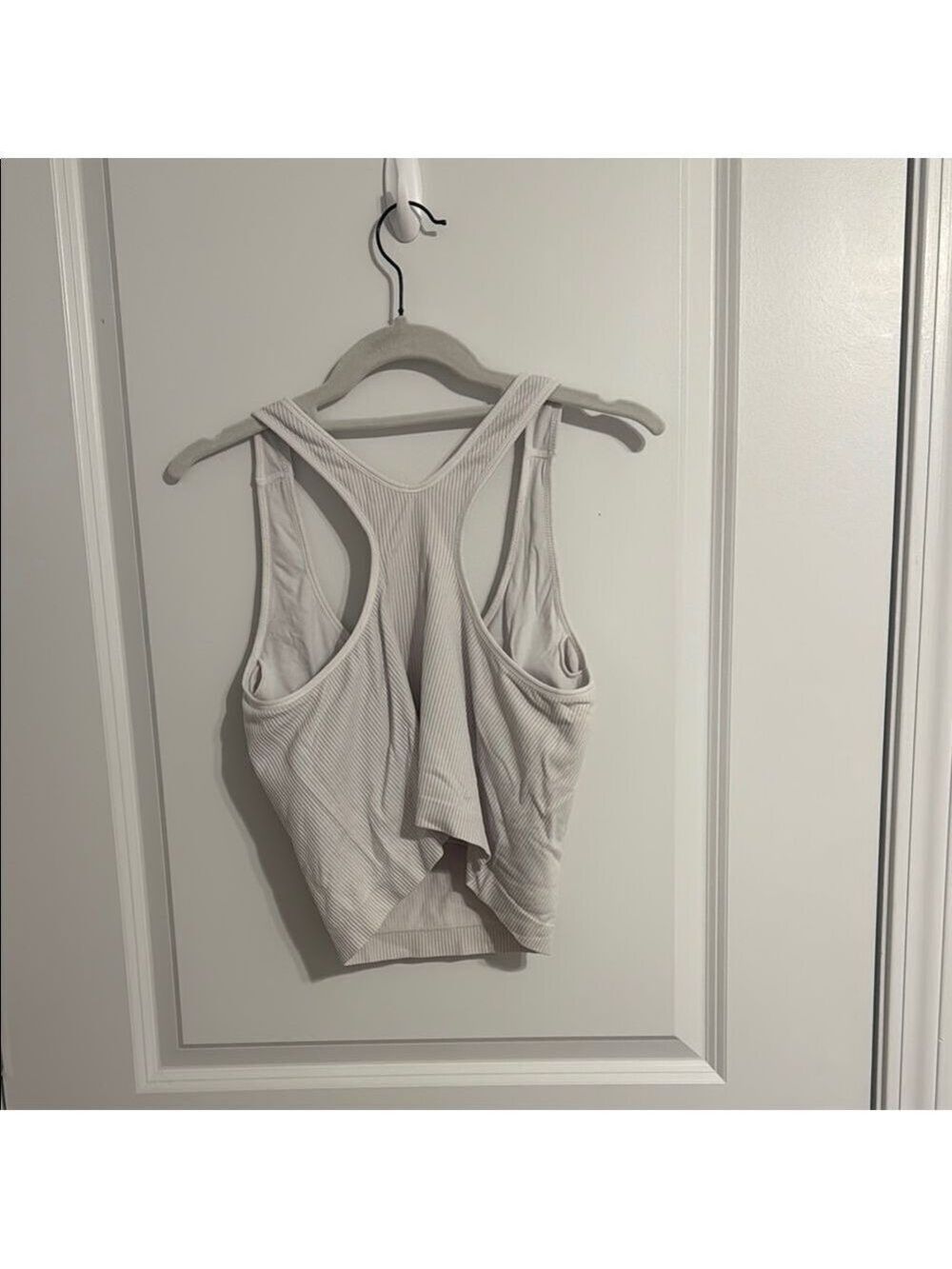 CALIA by Carrie Underwood Ribbed Racerback Crop Tank Top XL - Picture 3 of 3